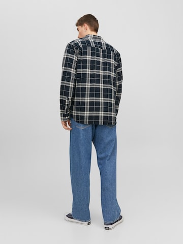 JACK & JONES Regular Fit Skjorte 'James Berlin' i sort