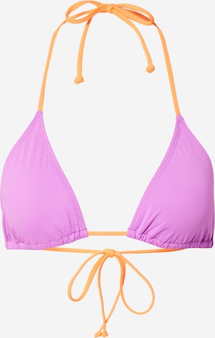 Cotton On Body Bikini Top in Purple: front