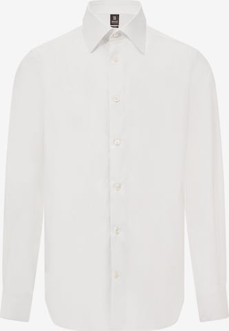 Camicia di Boggi Milano in bianco: frontale