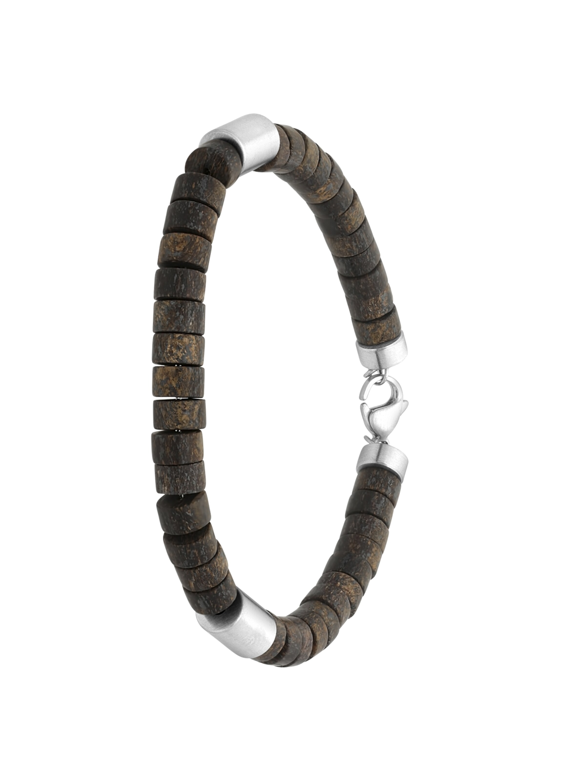 Lucardi Armband in Silber: Vorderseite