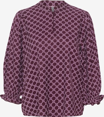 CULTURE Blouse 'Chaina' in Rood: voorkant