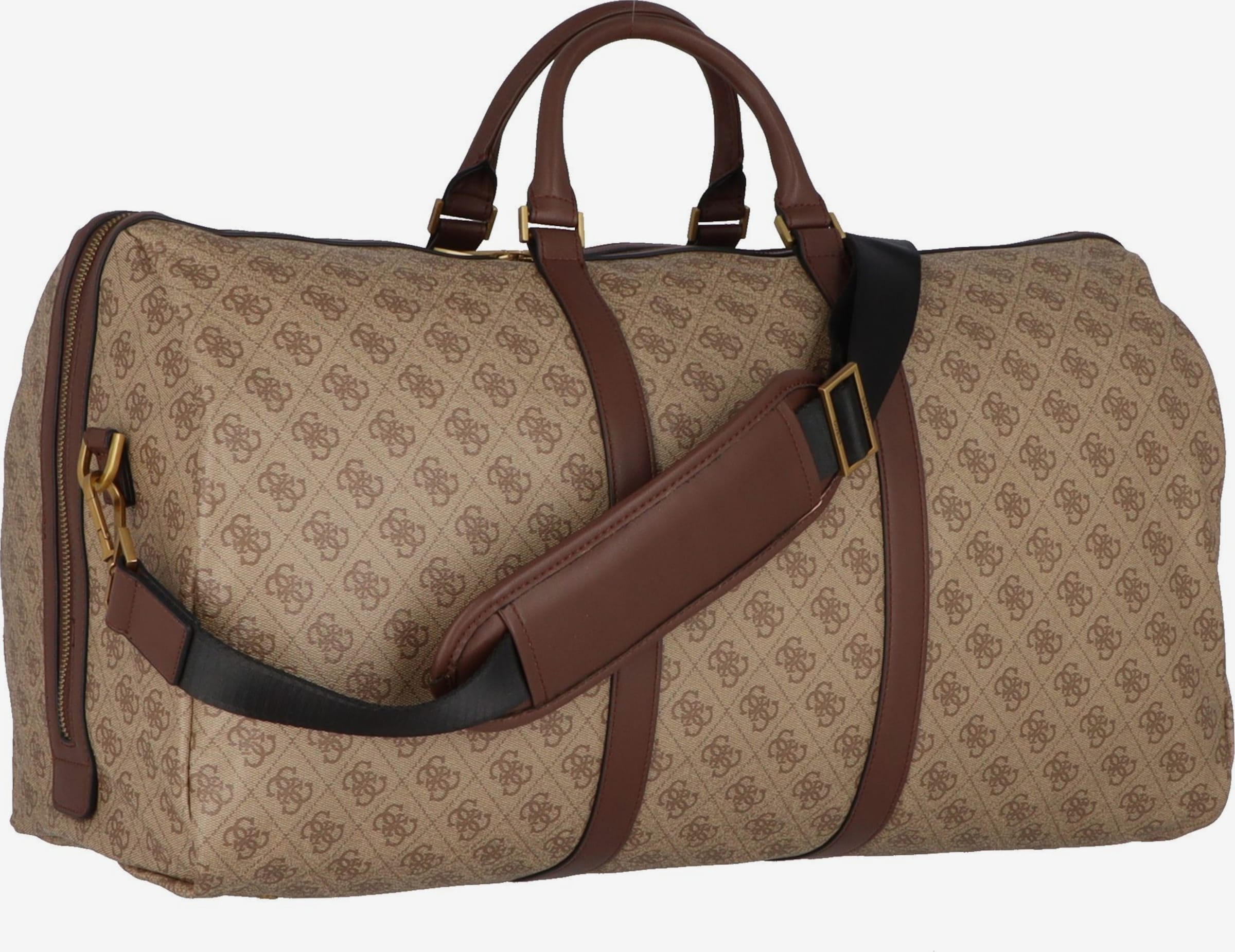 Guess Reisetasche Guess Herren Weekender-Tasche 'Smart' Schwarz