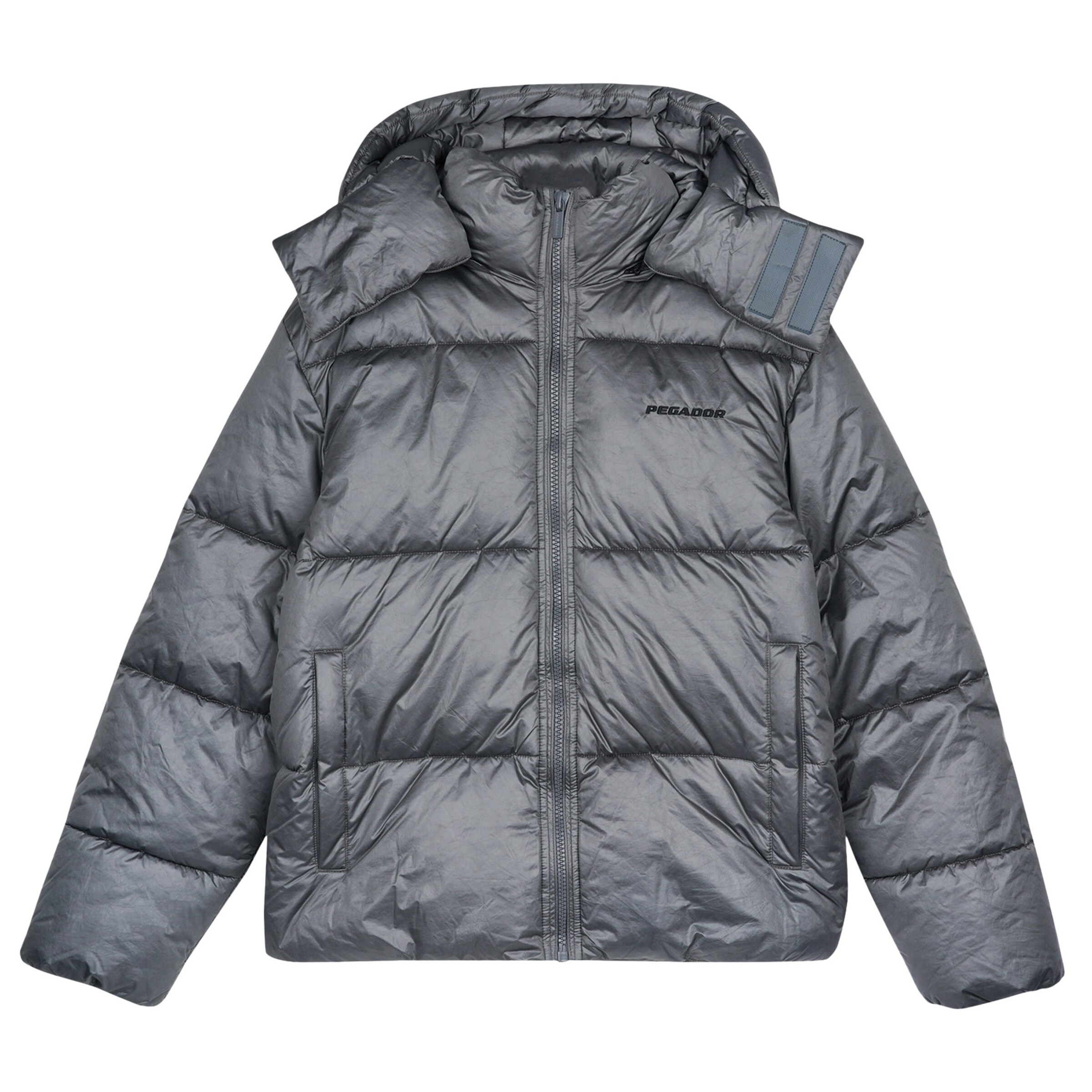 Pegador Winterjas in Grijs: voorkant