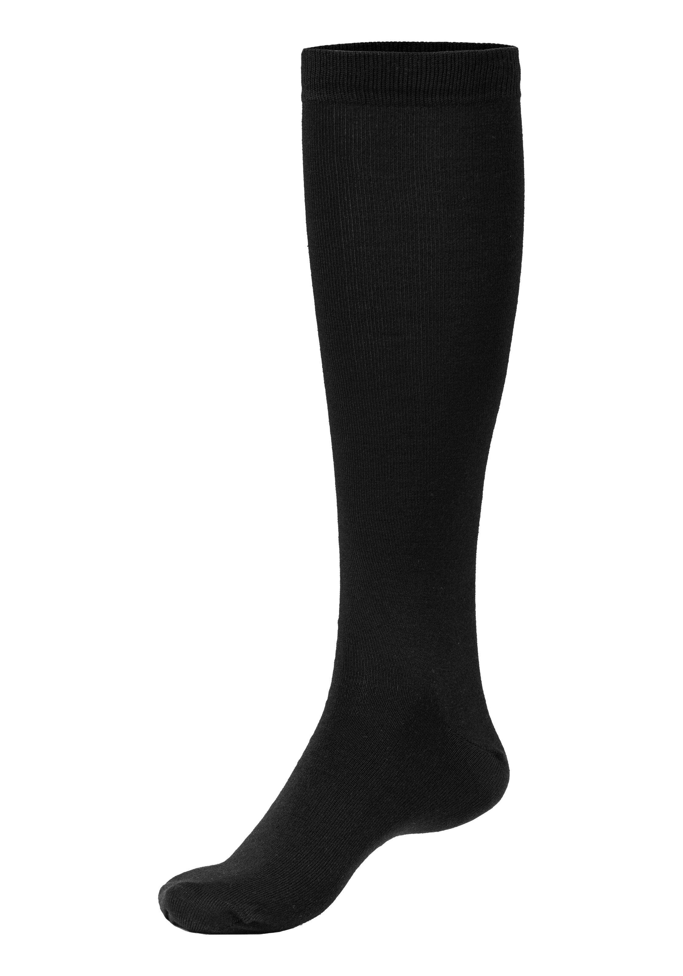 BENCH Kniestrümpfe in Schwarz