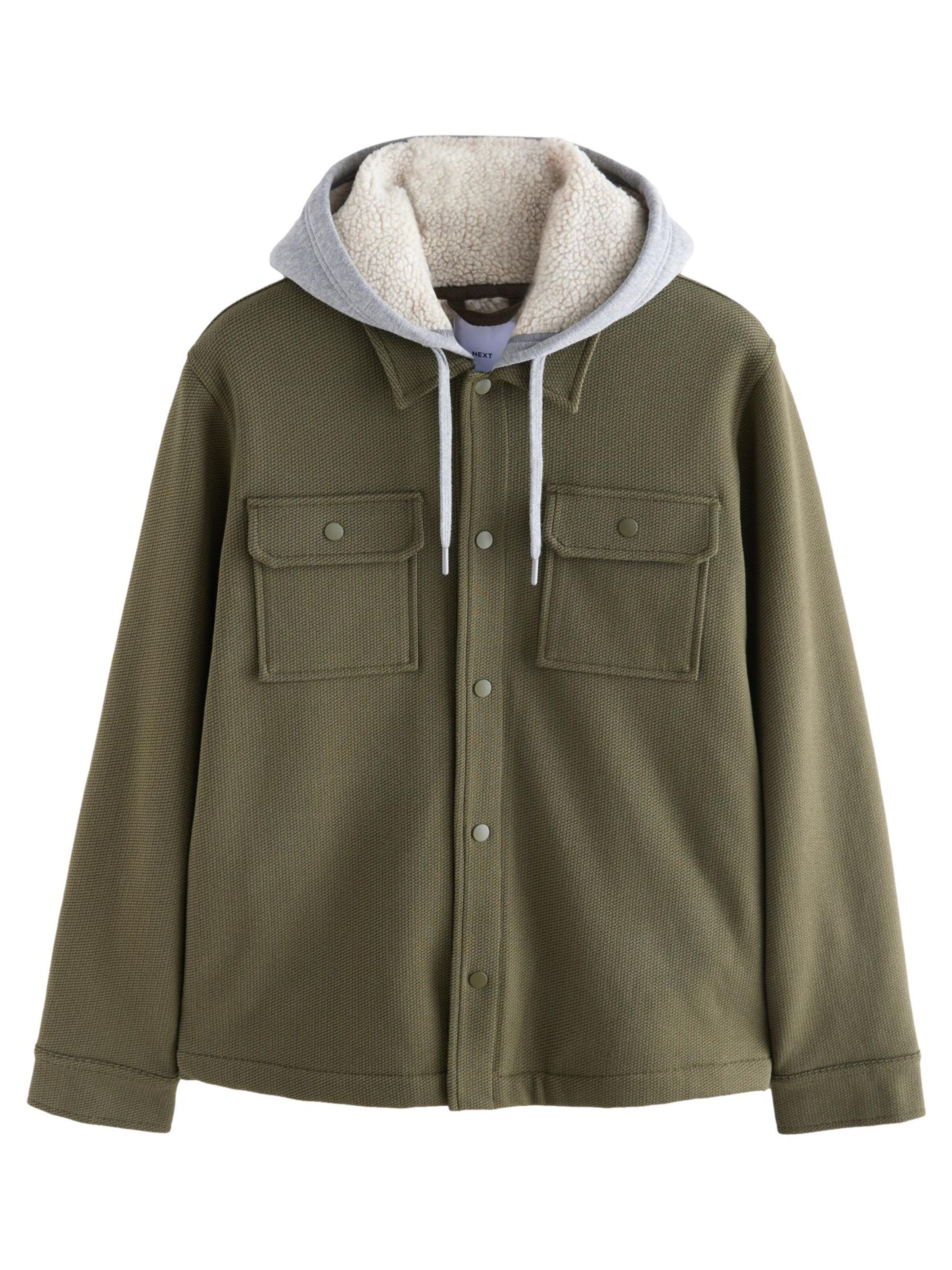 Next Jacke in Grün: Vorderseite