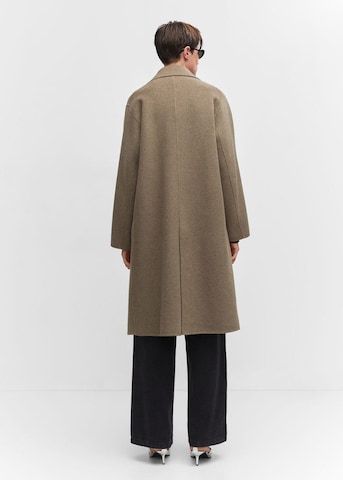 MANGO Between-Seasons Coat 'picarol' in Brown