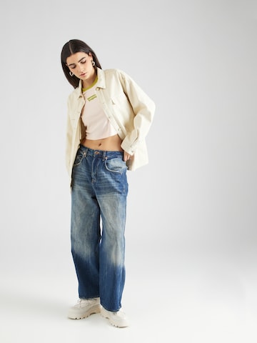 LEVI'S ®Majica 'Graphic Mini Ringer' - roza boja