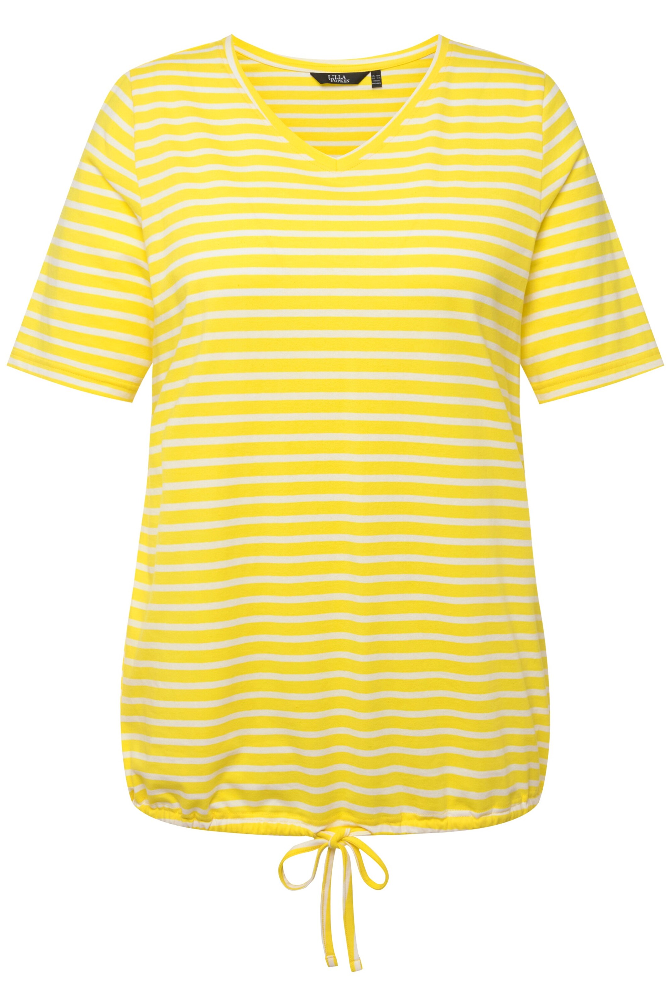 Ulla Popken Shirt in Gelb: Vorderseite