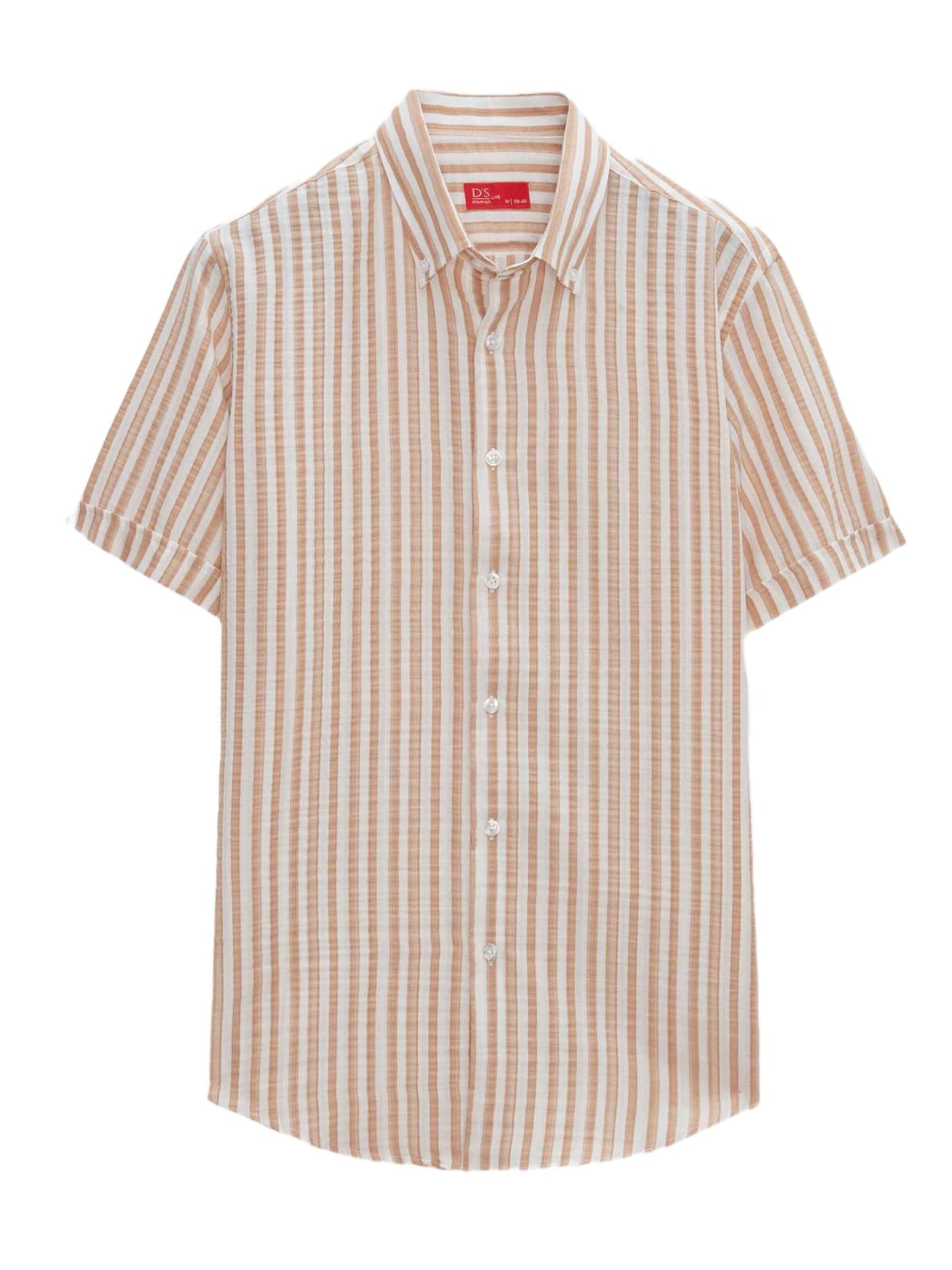 D’S Damat Shirt in Beige: voorkant