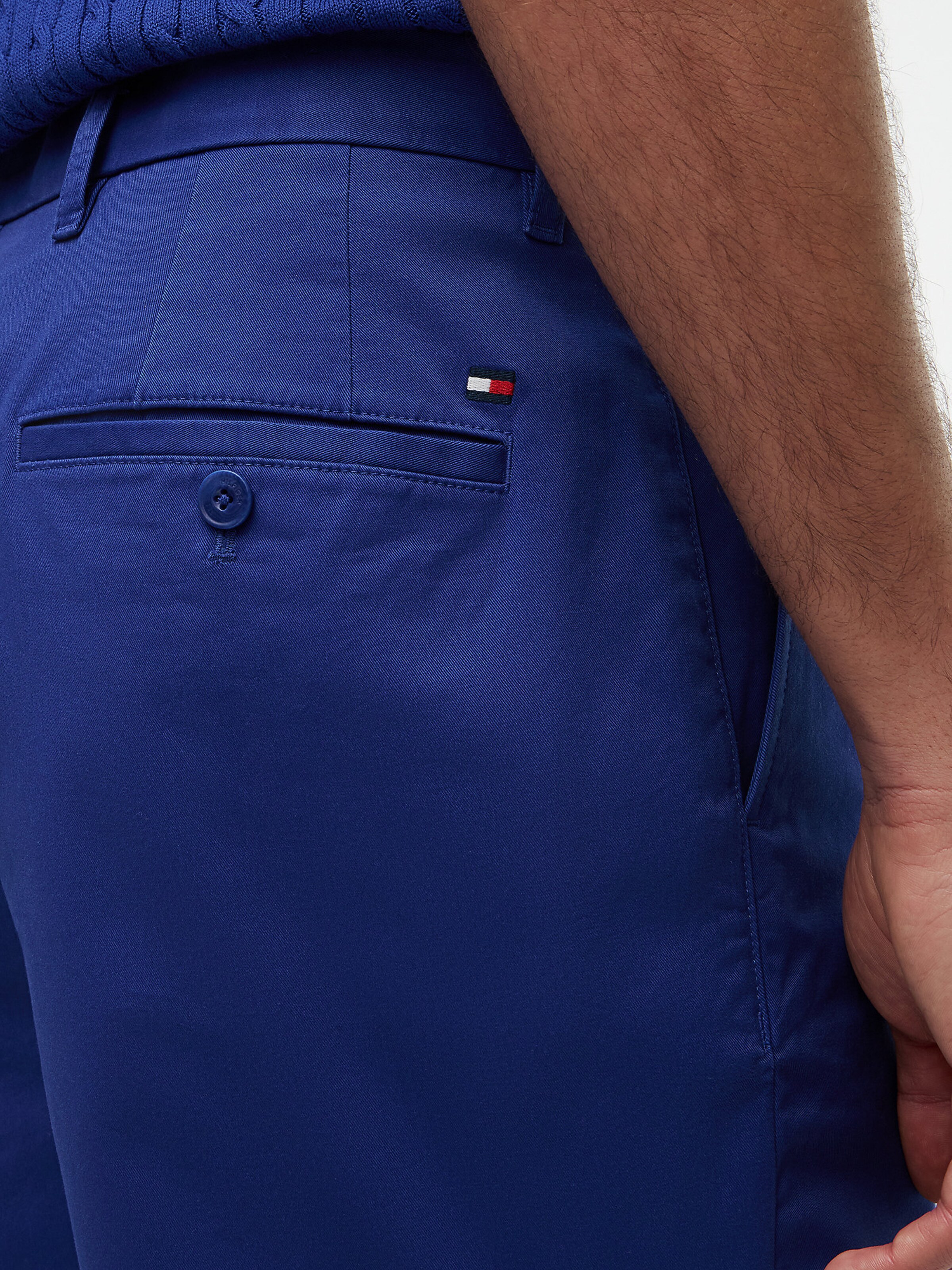 TOMMY HILFIGER Regular Shorts in Blau