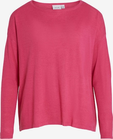 VILA Sweater 'Abella' in Pink: front