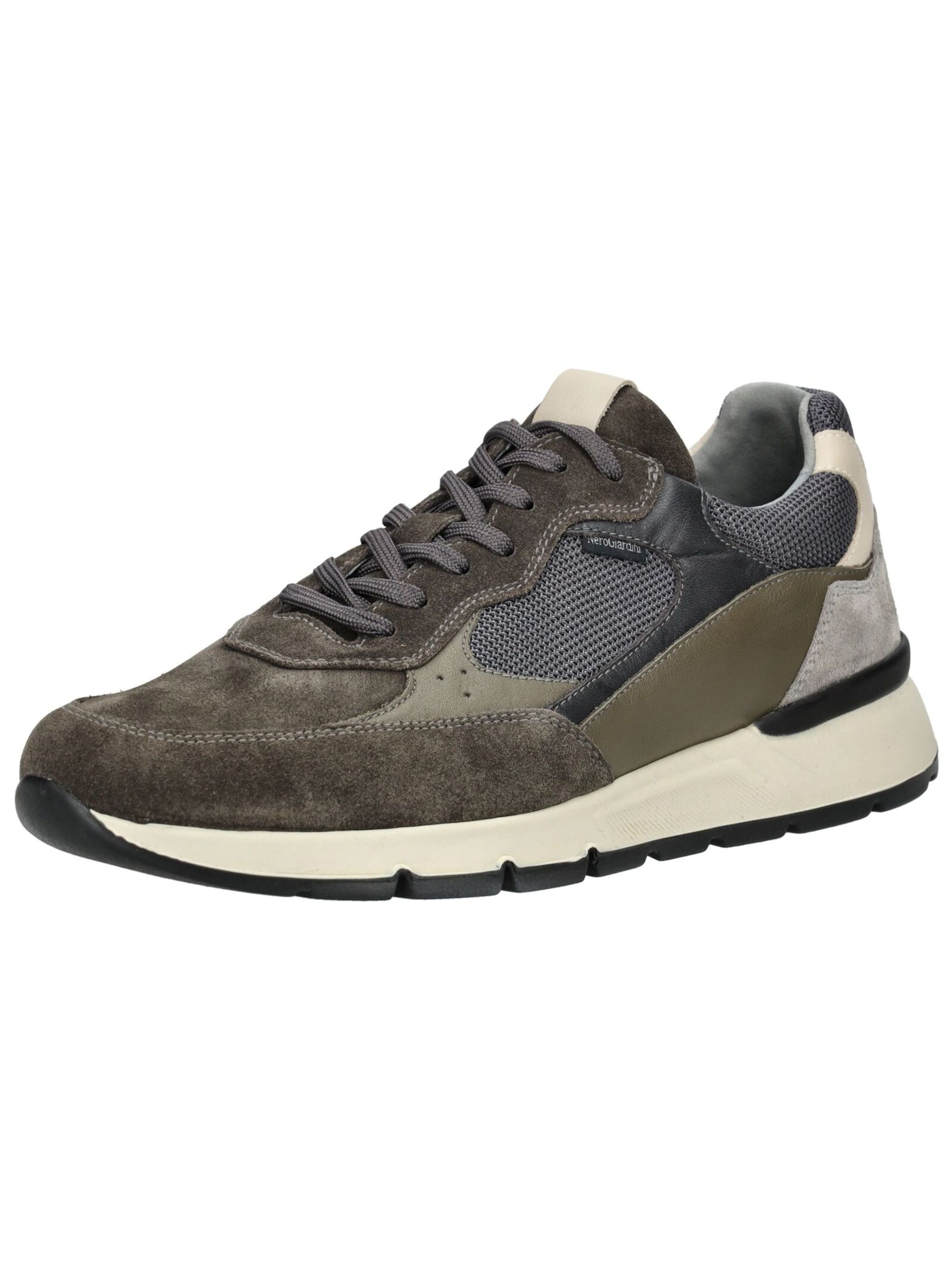 Sneaker bassa di Nero Giardini in verde: frontale