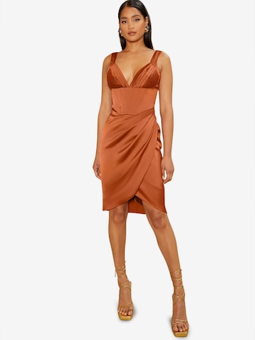 Chi Chi London Dress in Orange