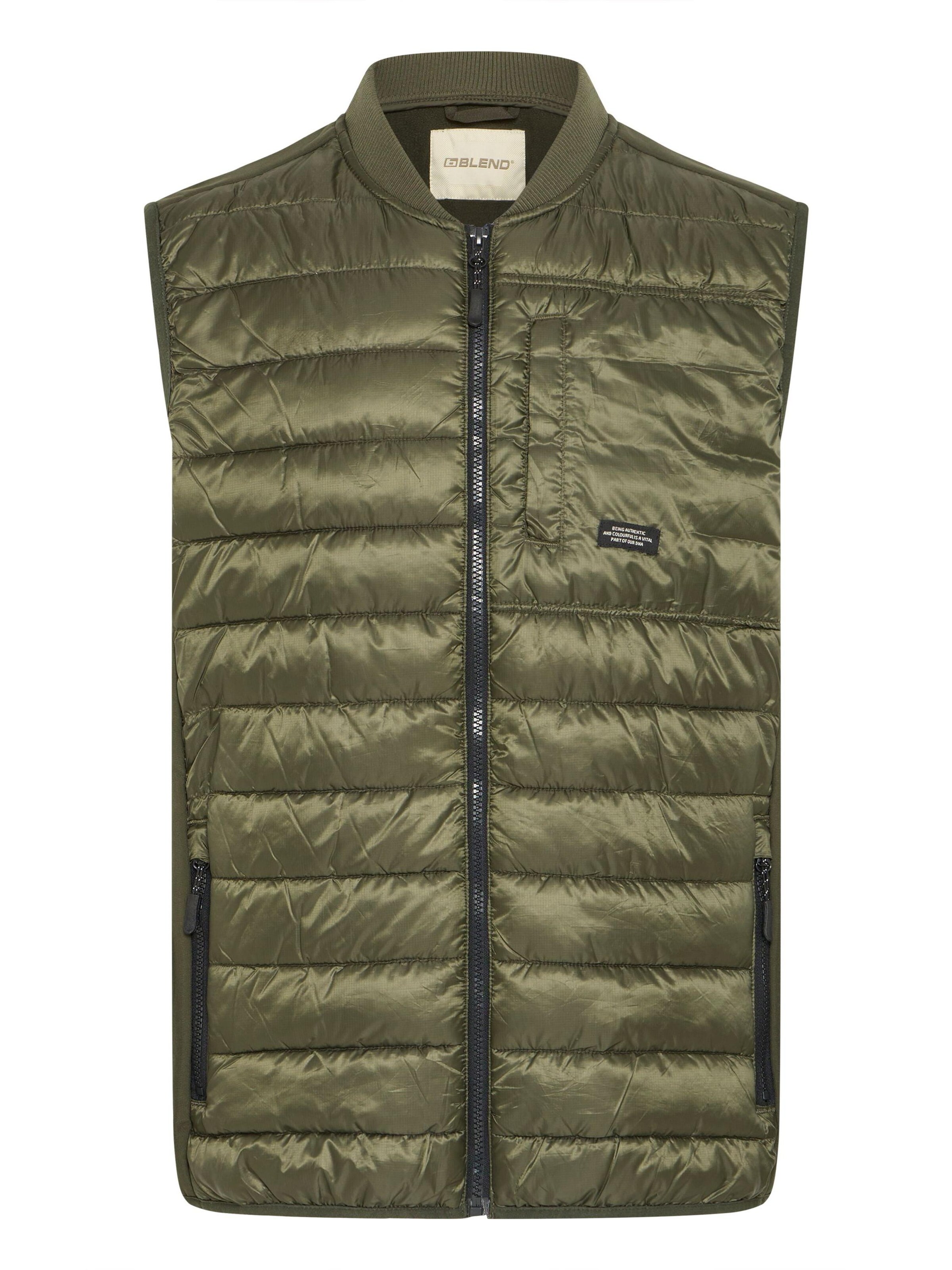 Gilet ' BHEVEREST ' di BLEND in verde: frontale