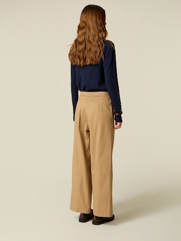 Baggy Pantaloni di oltre in beige