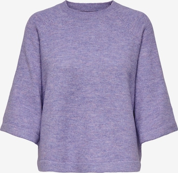 Pull-over 'ONLSimoni' ONLY en violet : devant