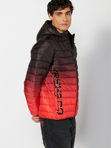 KOROSHI Winterjacke in Rot