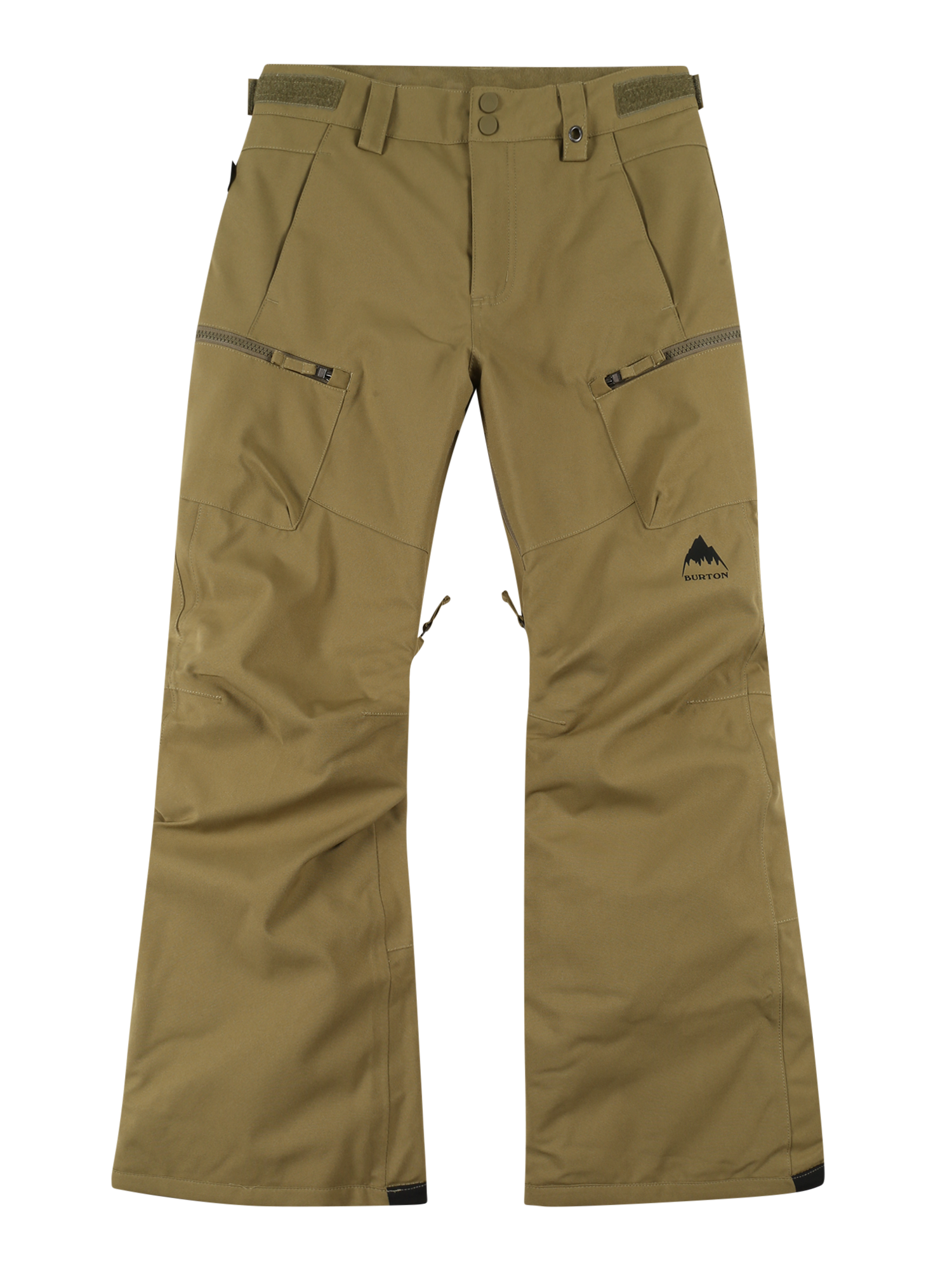 Dzieci (92-140 cm) k6398 BURTON Spodnie outdoor Elite w kolorze Oliwkowym 