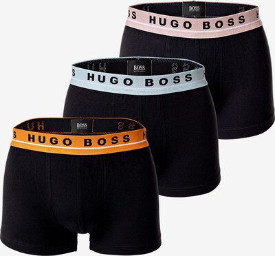 BOSS Casual Boxershorts in de kleur Lichtblauw / Sinaasappel / Lichtroze / Zwart / Wit, Productweergave