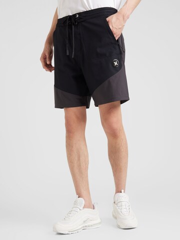 Boardshorts Hurley en noir : devant