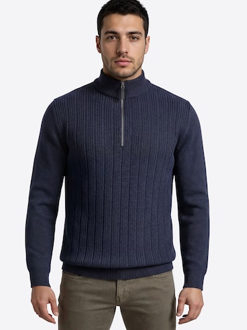 Pull-over PIERRE CARDIN en bleu : devant