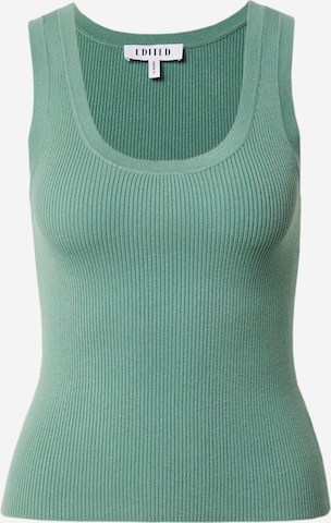 EDITED - Top de malha 'Maura' em verde: frente