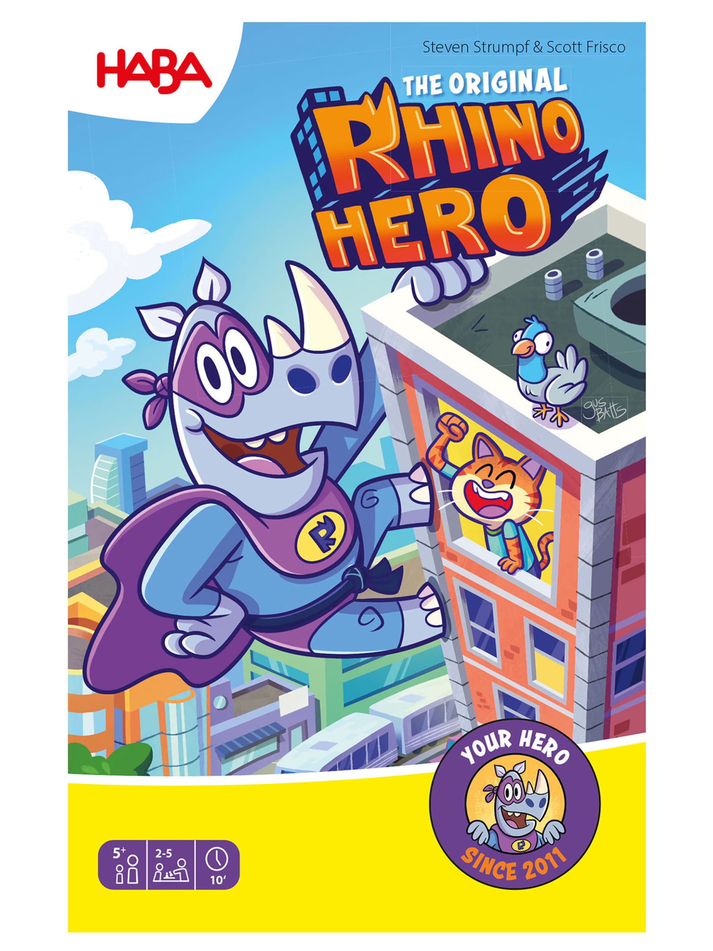 HABA Spel ' Rhino Hero & Nice Ice ' in Gemengde kleuren