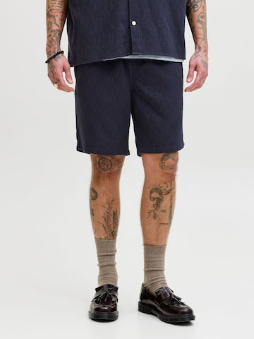 Loosefit Pantalon 'JPSTJaiden' JACK & JONES en bleu : devant