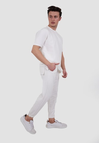 Tom Barron Tracksuit in White