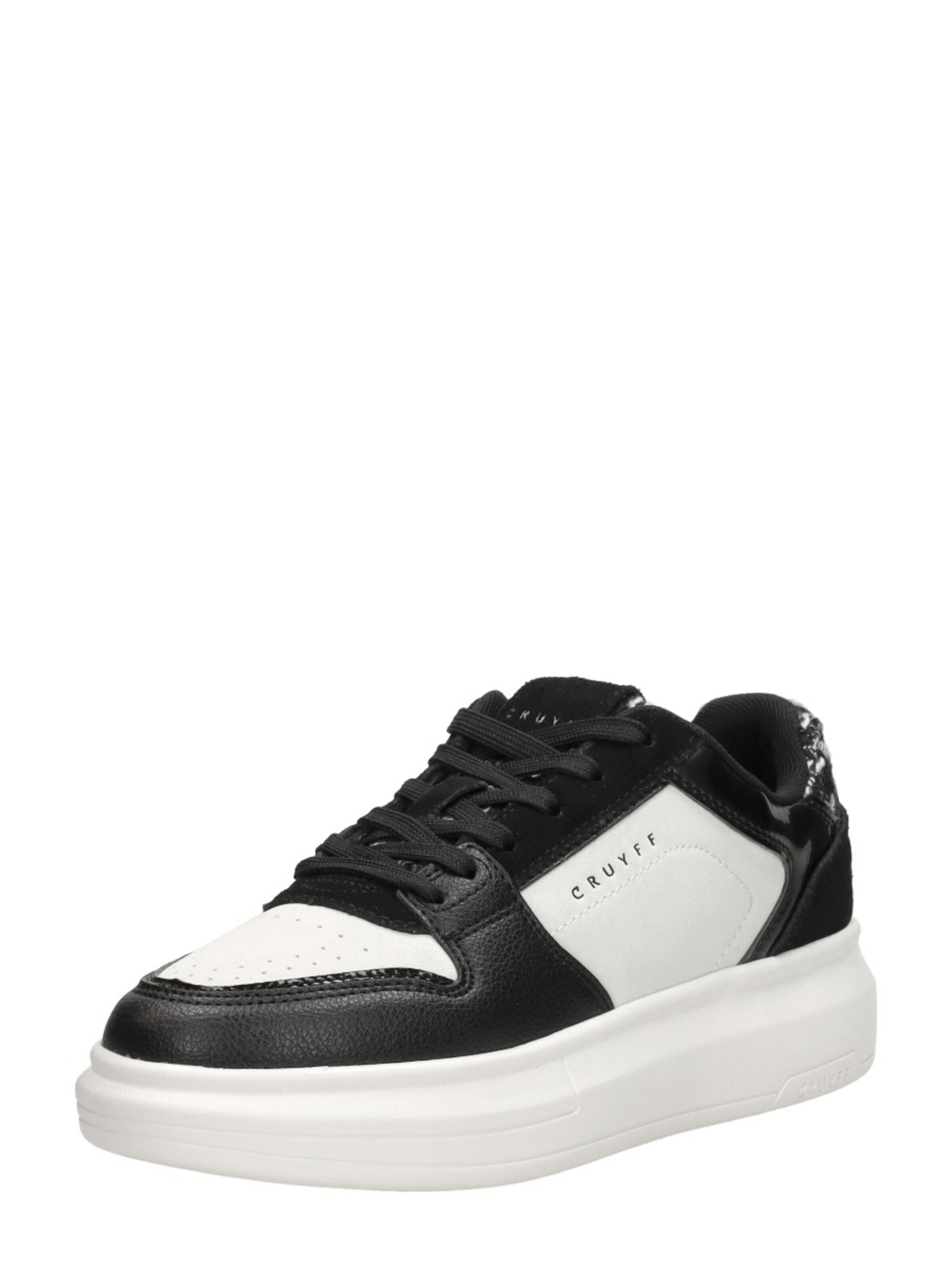 Cruyff Sneakers laag 'Tennis Court' in Zwart