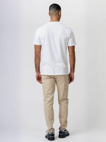 TEESHOPPEN - regular Pantalón ' Structure ' en beige