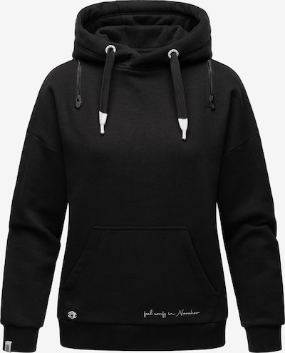 NAVAHOO Sweatshirt 'Zuckerbärchen' in schwarz / weiß, Produktansicht