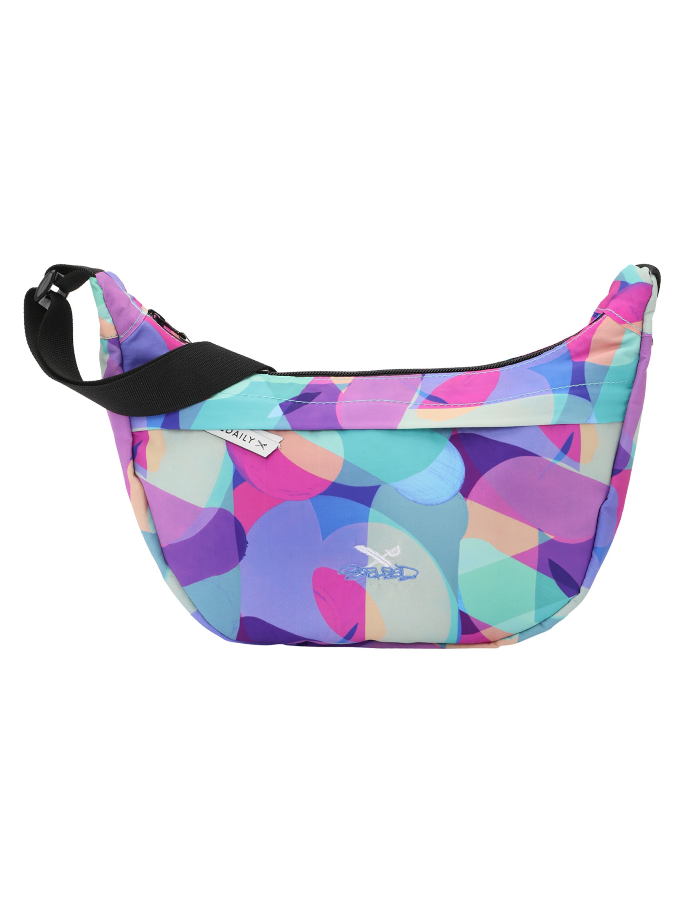 Iriedaily Shoulder Bag ''Stohead Daily Moon '' in Mixed colors: front