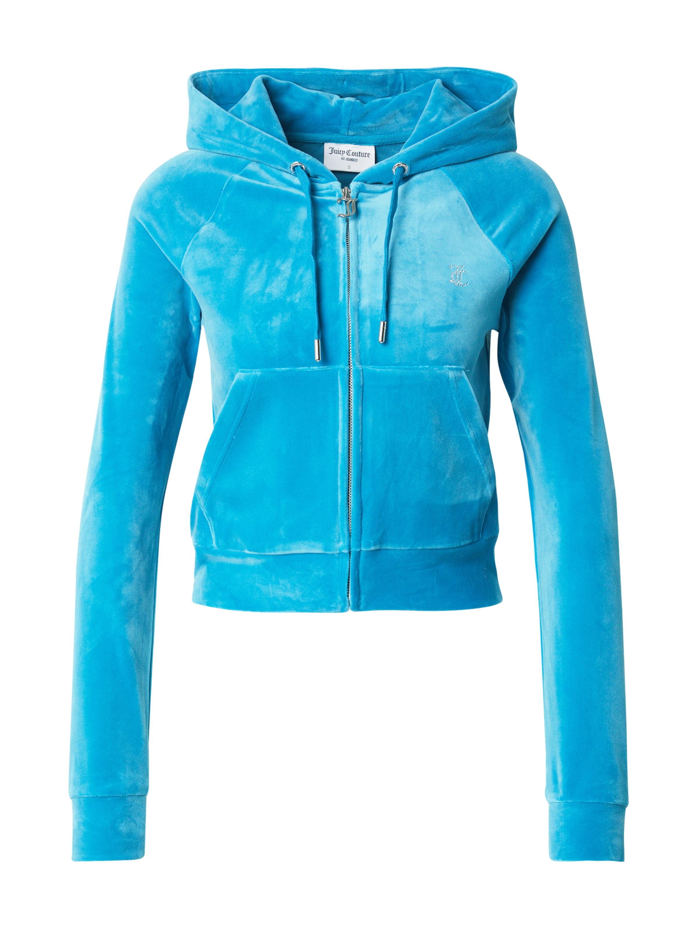 Juicy Couture Sweatjacke 'MADISON' in Blau: Vorderseite