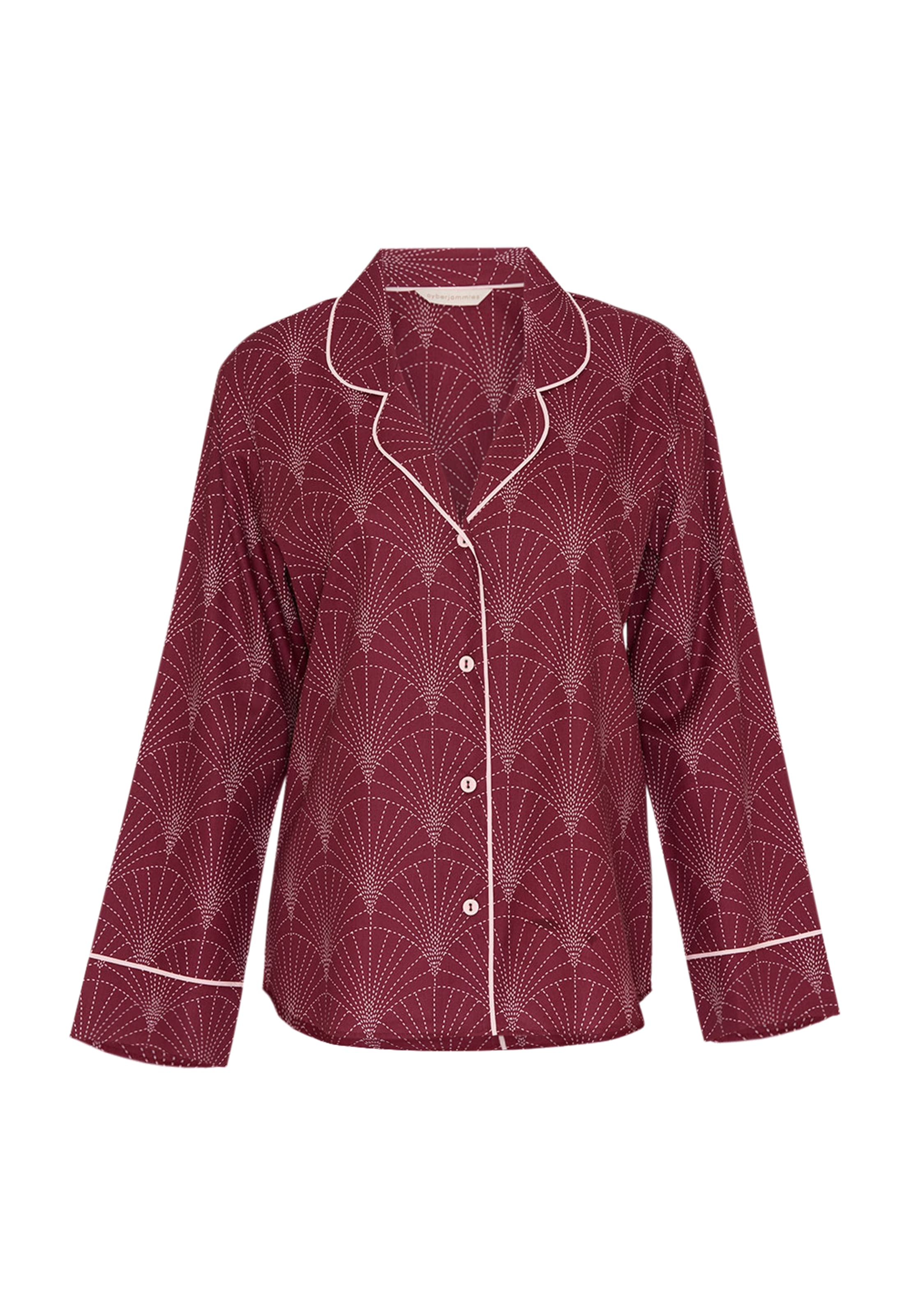 Chemise de nuit Cyberjammies en rouge : devant