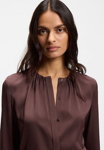 BOSS Blouse 'Banorah' in Brown