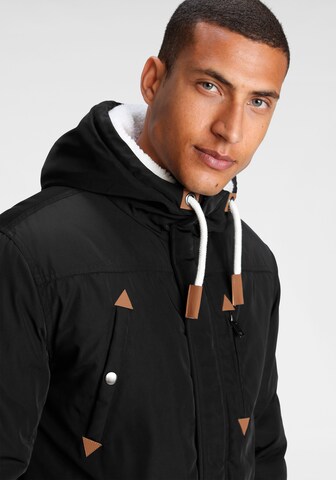 Bruno Banani Winter Jacket in Black