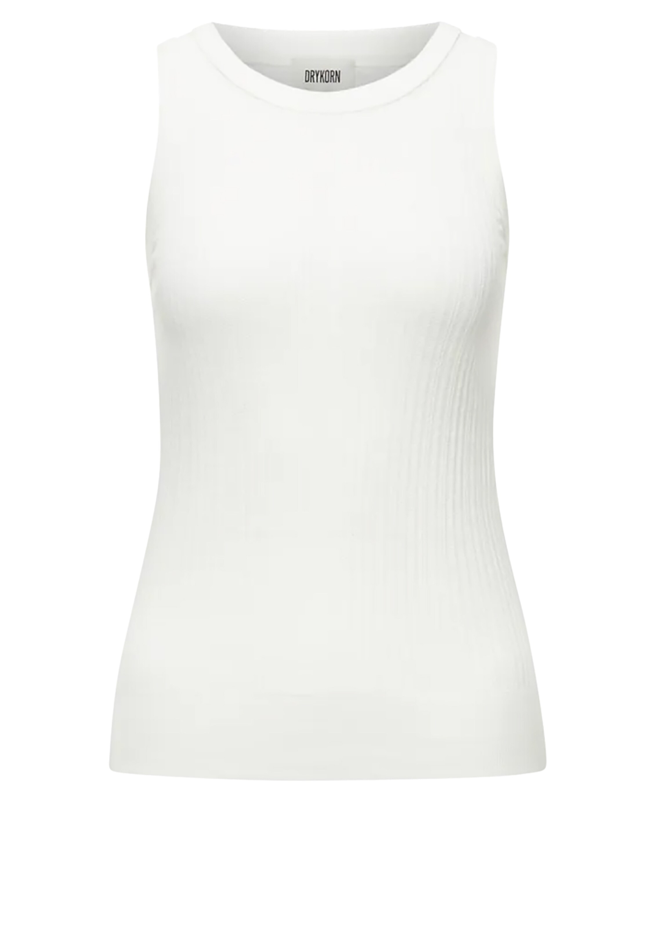 DRYKORN Knitted Top 'Olina' in White: front