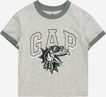 T-Shirt 'NOVELTY' GAP en gris : devant