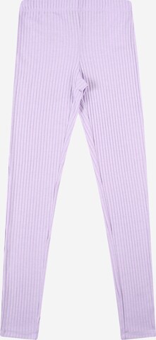 Pieces Kids Skinny Leggings 'MOLLY' - lila: elől