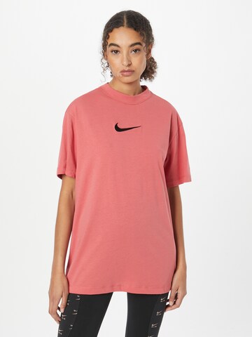 Nike Sportswear Футболка в Ярко-розовый: спереди