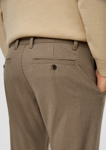 s.Oliver - regular Pantalón chino en marrón