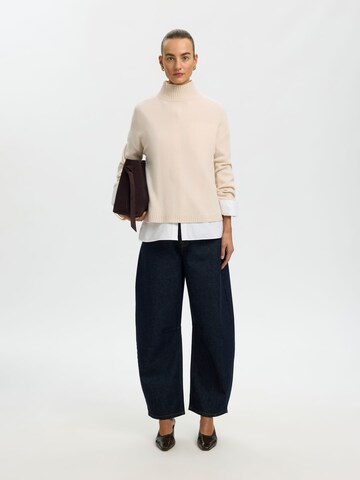 SELECTED Pullover 'SLFCILLE' in Weiß