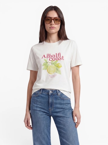 T-shirt 'ONLHENNY' ONLY en blanc : devant