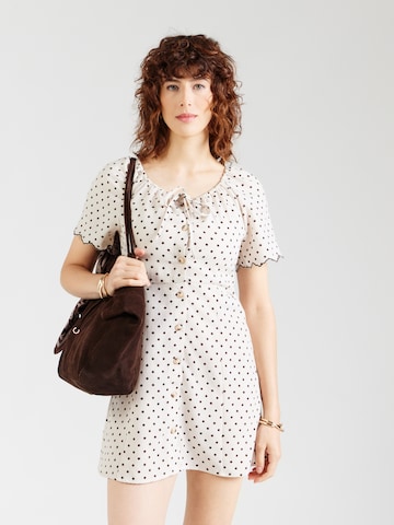 ONLY Kleid 'ONLEmmia' in Beige: Vorderseite