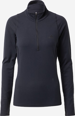ADIDAS PERFORMANCE - Sweatshirt de desporto em preto: frente