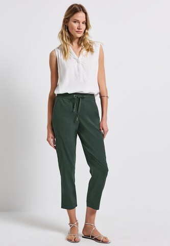 STREET ONE Slim fit Pants in Green