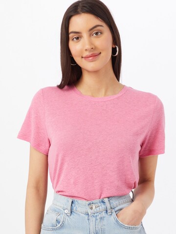 basic apparel Shirt 'Kali' in Roze: voorkant