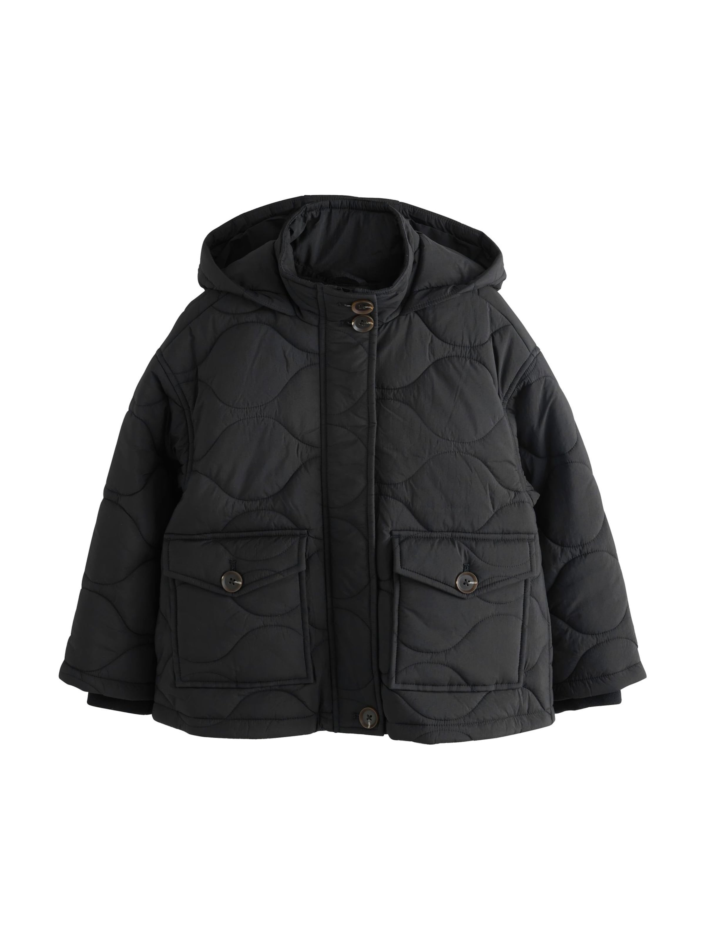 Veste d’hiver Next en noir : devant