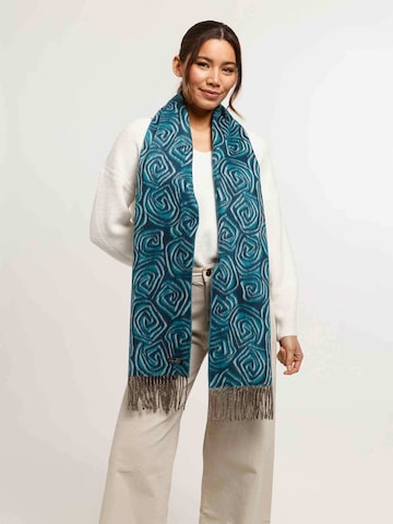 FRAAS Schal in Blau: Vorderseite